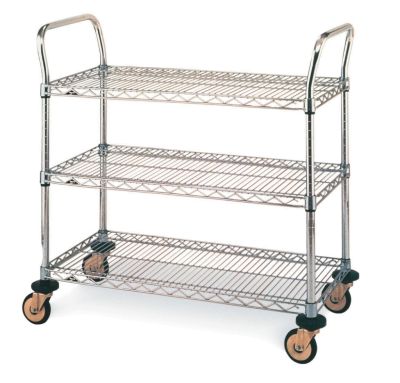 Cart, Stainless Steel, 3 Shelf Metro